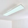 Antria LED Panel Weiß, 1-flammig, Fernbedienung, Farbwechsler