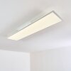 Antria LED Panel Weiß, 1-flammig, Fernbedienung, Farbwechsler