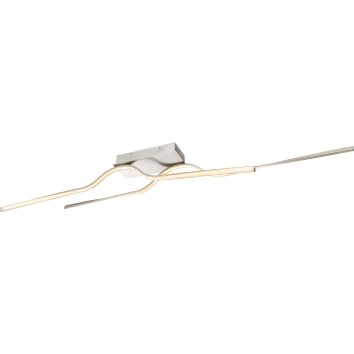 Globo JORNE Deckenleuchte LED Nickel-Matt, 1-flammig