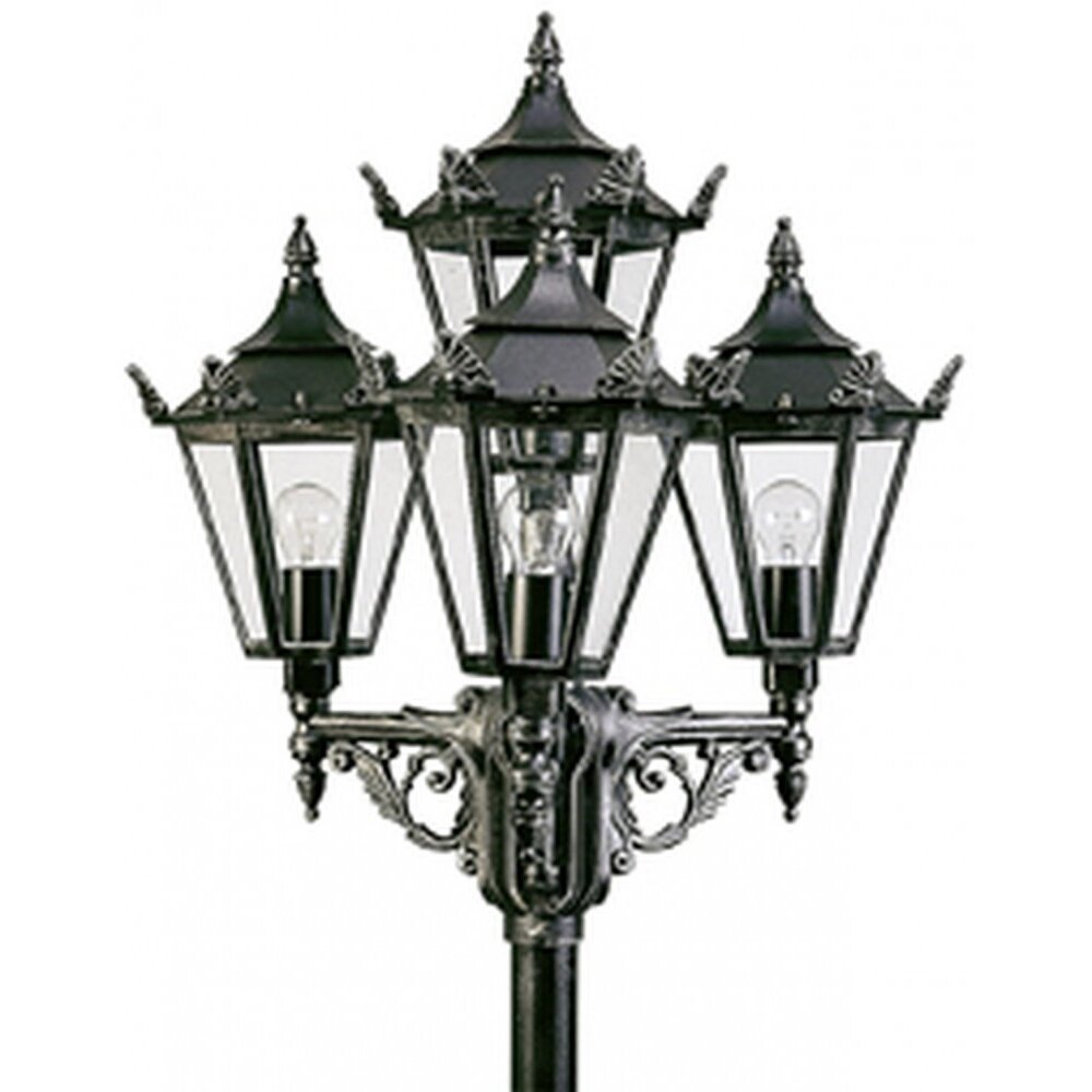 Albert Leuchten 2056 Kandelaber Schwarz, Silber, 4-flammig main product photo