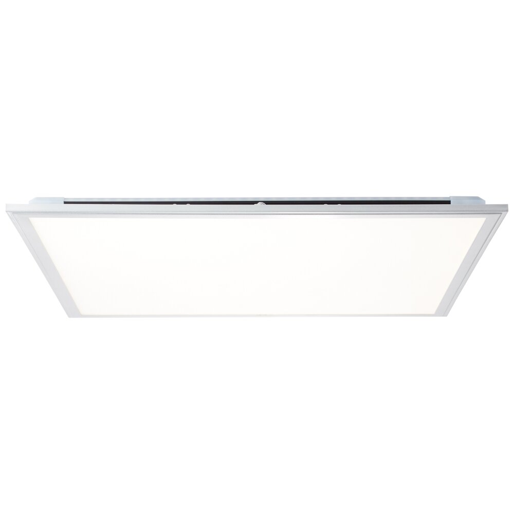 Brilliant Alissa Paneel LED Silber, 1-flammig, Fernbedienung, Farbwechsler main product photo