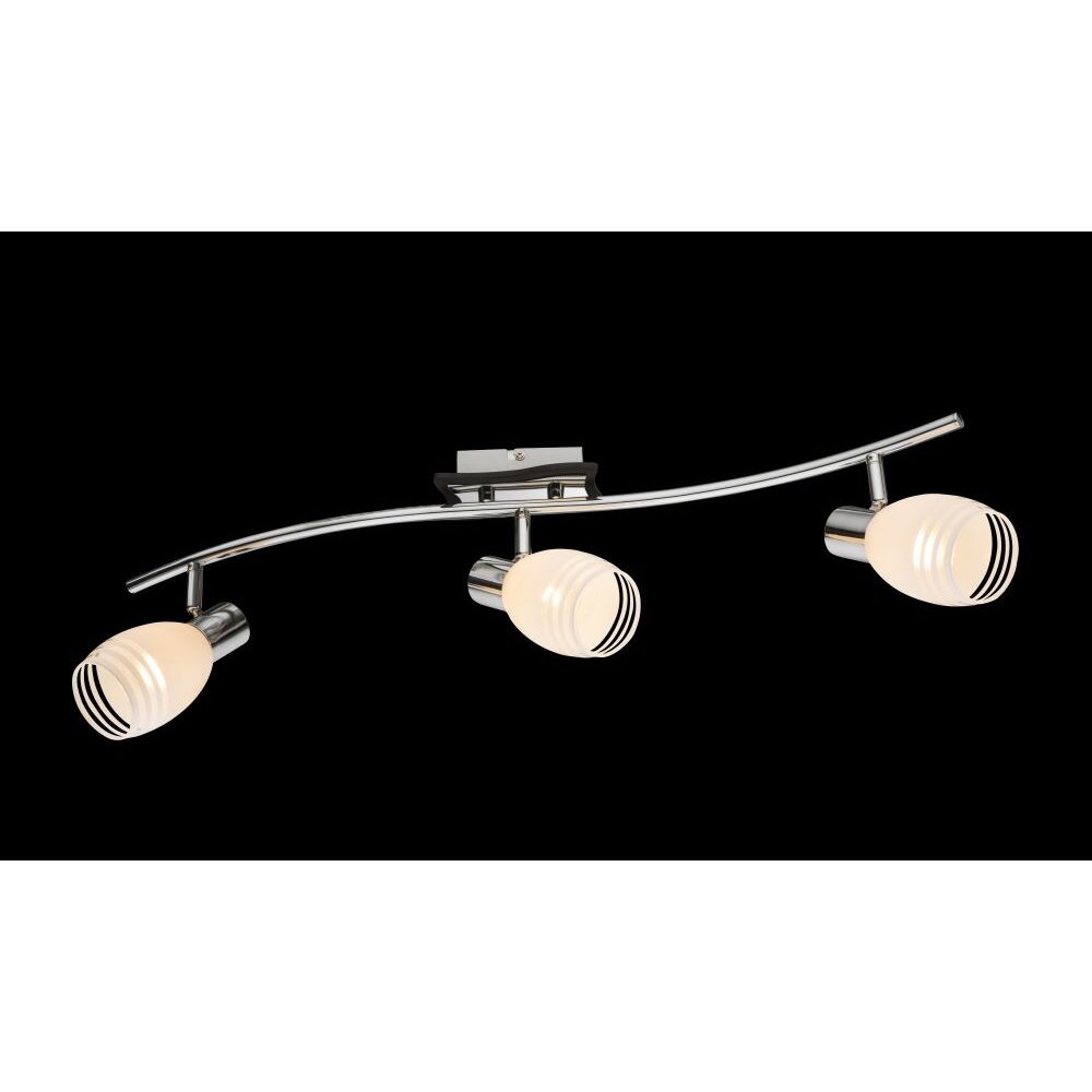 Globo TOAY Deckenstrahler Chrom, Glas, 3-flammig main product photo