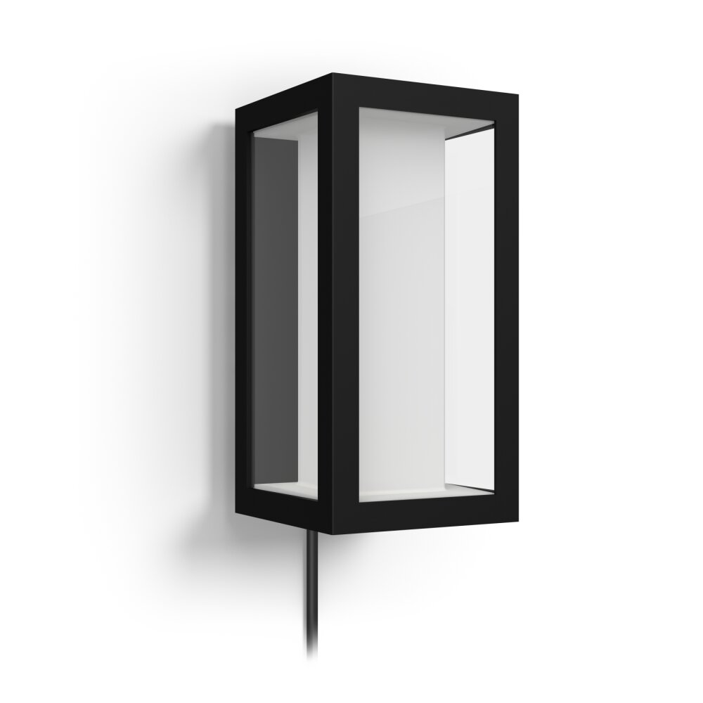 Philips Hue Ambiance White & Color Impress Wandleuchte Erweiterung LED Schwarz, 2-flammig main product photo