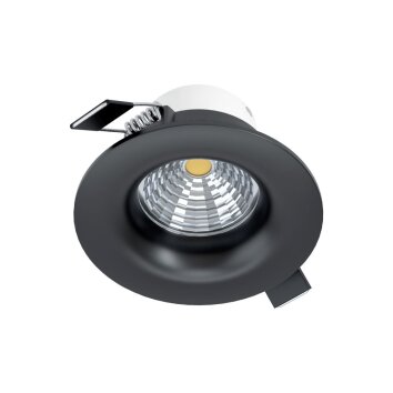 Eglo SALICETO Einbauleuchte LED Schwarz, 1-flammig