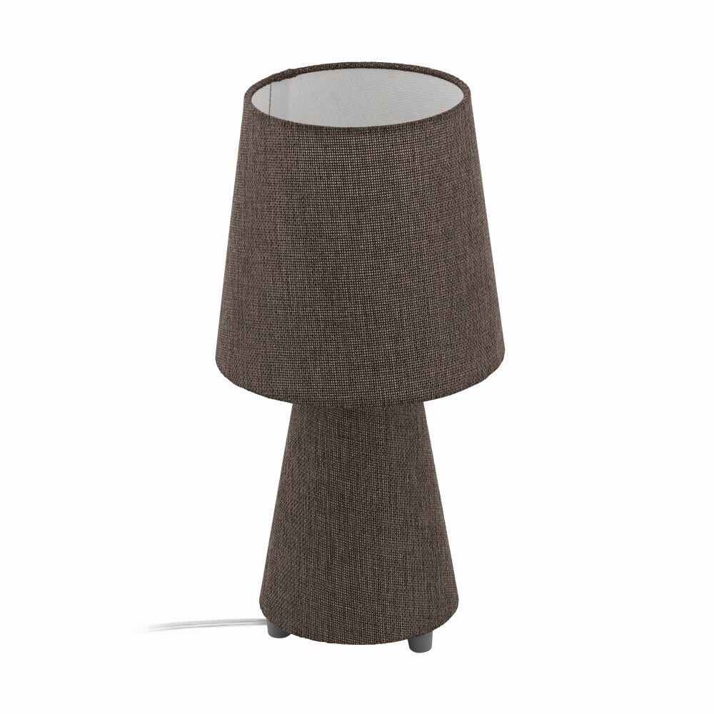 Eglo CARPARA Tischleuchte Braun, 2-flammig main product photo