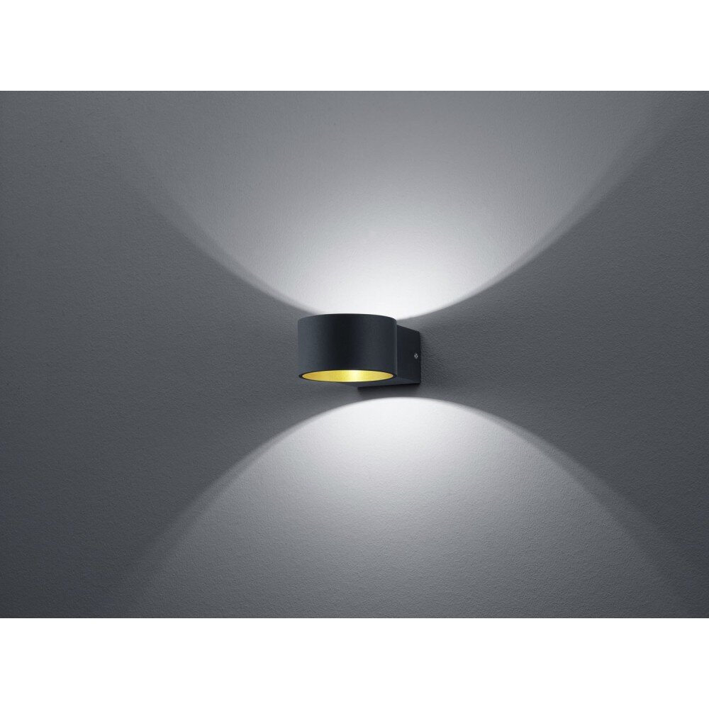 Trio Leuchten LACAPO Wandleuchte LED Schwarz, 1-flammig main product photo