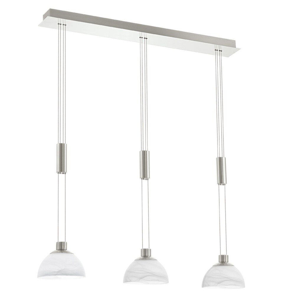 Eglo MONTEFIO Pendelleuchte LED Nickel-Matt, 3-flammig main product photo