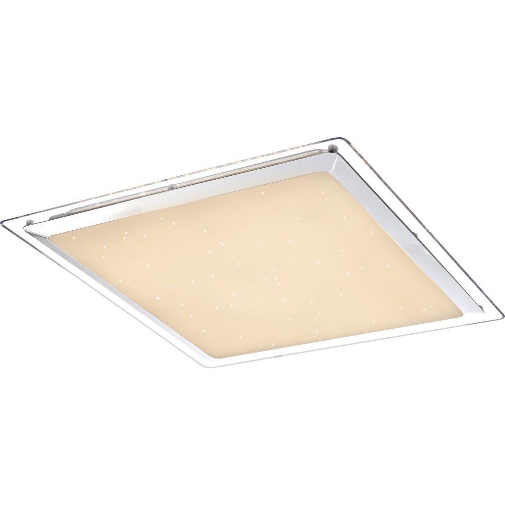 Globo RENA Deckenleuchte LED Weiß, 1-flammig, Fernbedienung main product photo