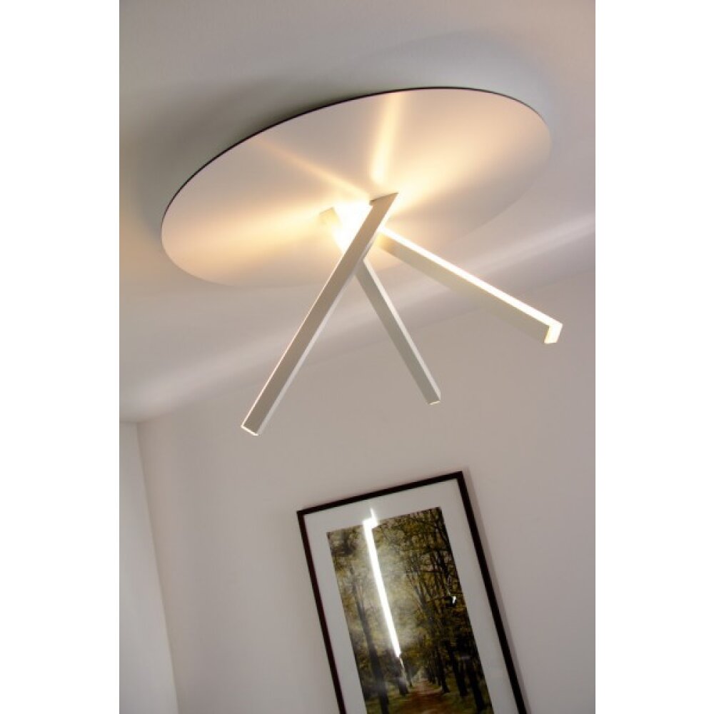 Evaluz Orion Deckenleuchte LED Weiß, 3-flammig main product photo