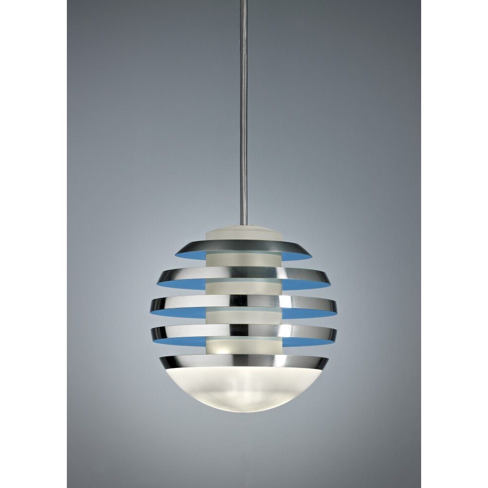 Tecnolumen Bulo Pendelleuchte LED Blau, 1-flammig main product photo