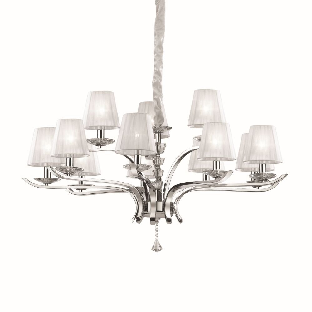 Ideal Lux PEGASO Kronleuchter Weiß, 12-flammig main product photo