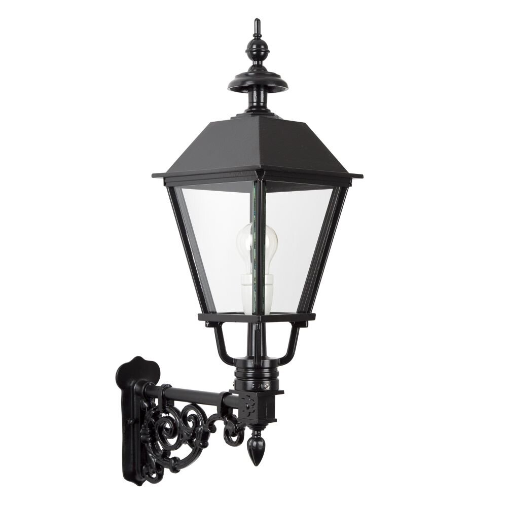 KS Verlichting Zandvoort Wandleuchte Schwarz, 1-flammig main product photo