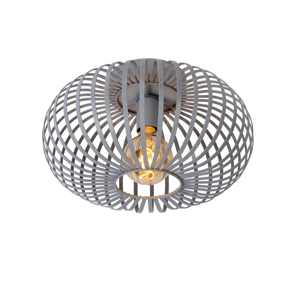 Lucide MANUELA Deckenleuchte Grau, 1-flammig main product photo