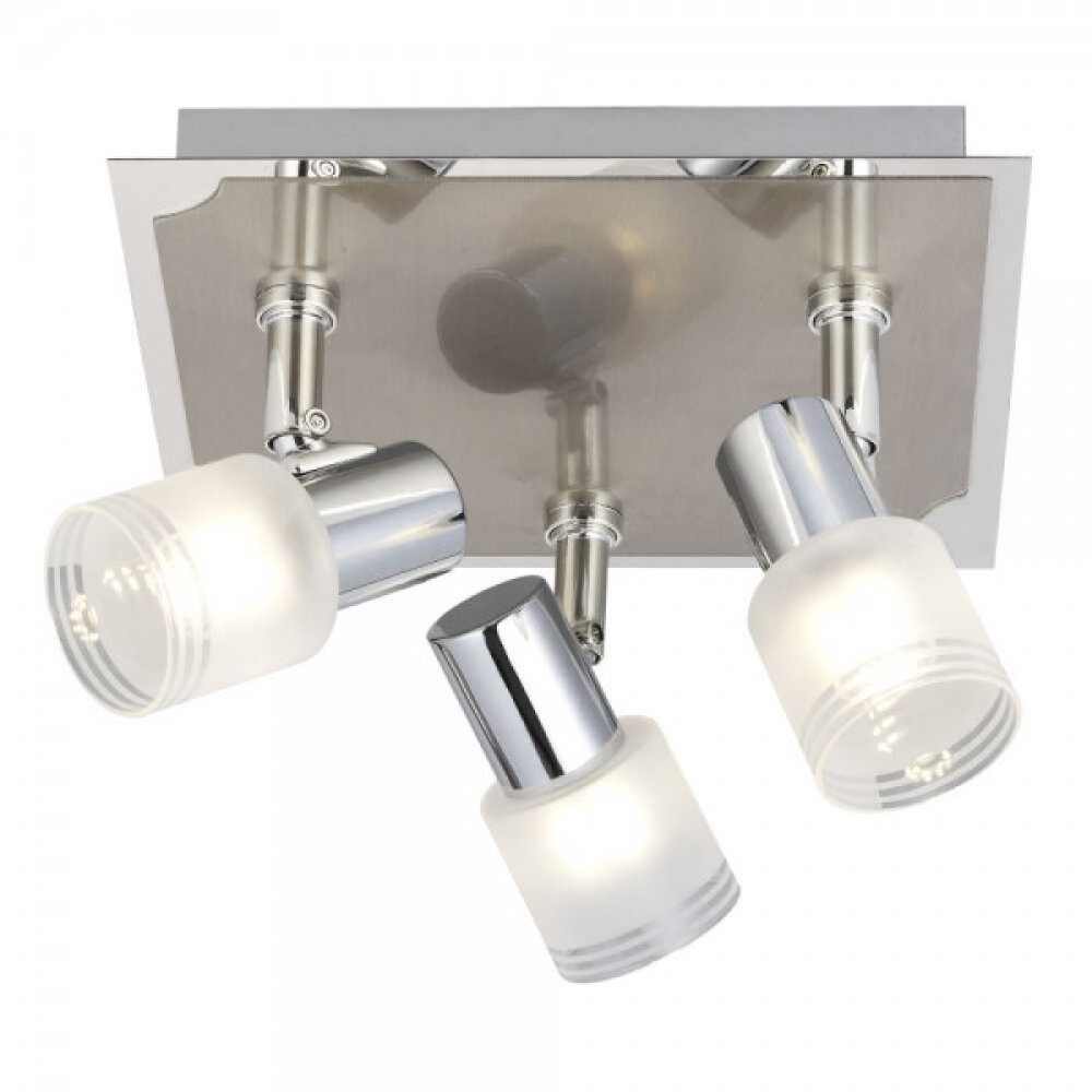 Brilliant Leuchten Lea Spot Chrom, Weiß, 3-flammig main product photo