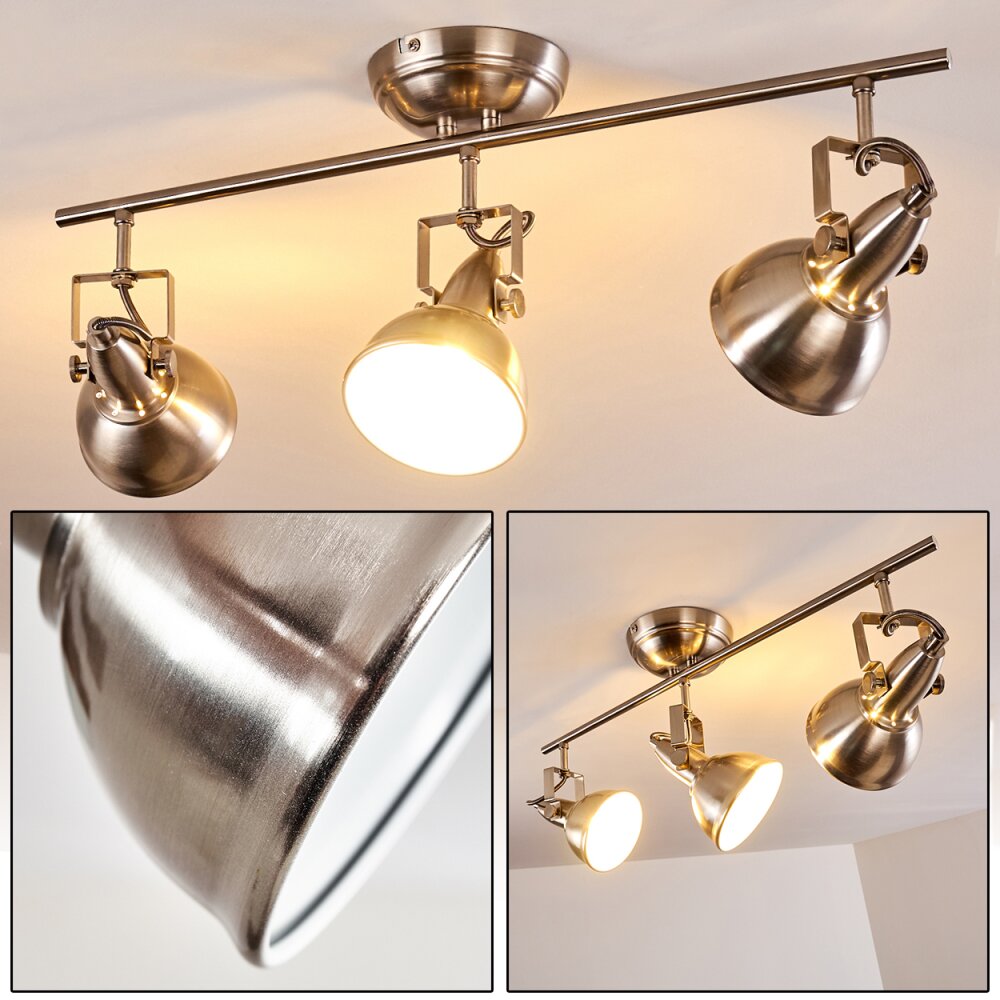 Tina Deckenleuchte Nickel-Matt, 3-flammig main product photo
