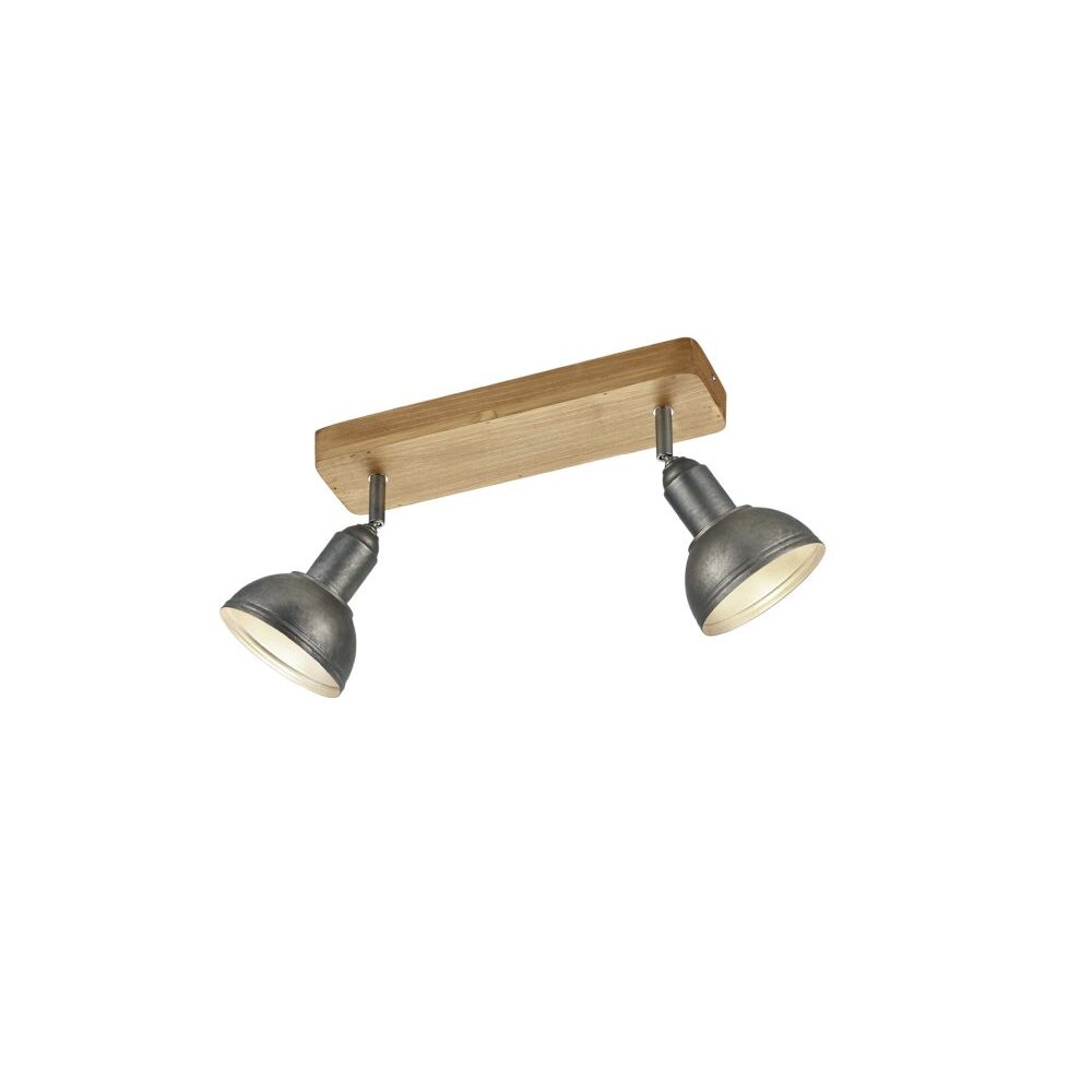 Trio Leuchten DELHI Strahler Nickel-Matt, 2-flammig main product photo