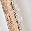 Rodeche Stehleuchte LED Holz hell, Schwarz, 1-flammig
