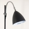 Murureta Bogenlampe Schwarz, 1-flammig