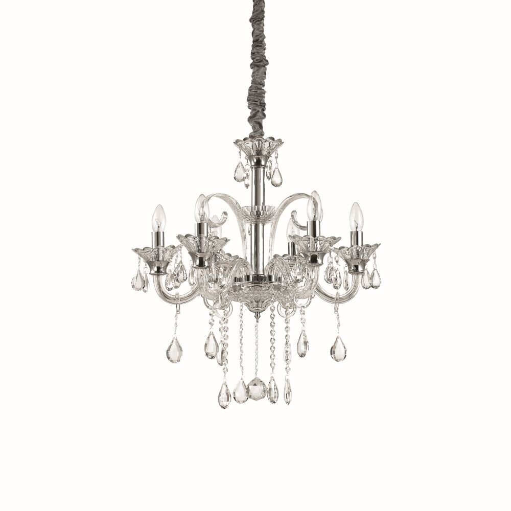 Ideal Lux COLOSSAL Hängeleuchte Chrom, 6-flammig main product photo
