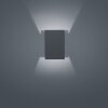 Helestra Free Außenwandleuchte LED Grau, 1-flammig