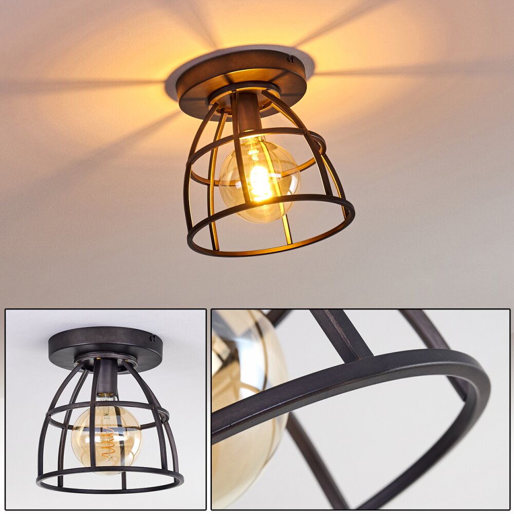 Haervej Deckenleuchte Schwarz, 1-flammig main product photo